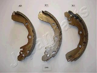 Japanparts GF-588AF - Bremžu loku komplekts www.autospares.lv