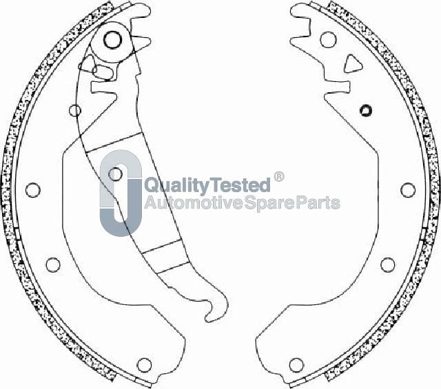 Japanparts GF0404JM - Bremžu loku komplekts www.autospares.lv