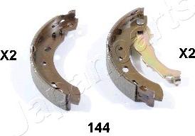 Japanparts GF-144AF - Brake Shoe Set www.autospares.lv