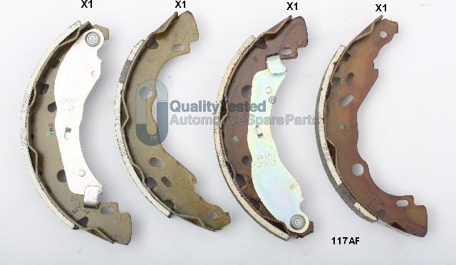 Japanparts GF117JM - Bremžu loku komplekts www.autospares.lv