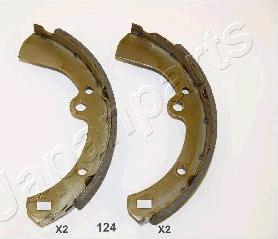 Japanparts GF-124AF - Bremžu loku komplekts www.autospares.lv