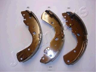 Japanparts GF-311AF - Bremžu loku komplekts www.autospares.lv