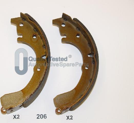 Japanparts GF206JM - Bremžu loku komplekts www.autospares.lv