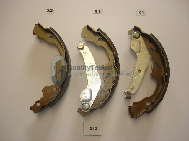 Japanparts GF212JM - Bremžu loku komplekts www.autospares.lv