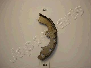 Japanparts GF-236AF - Brake Shoe Set www.autospares.lv