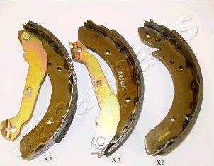 Japanparts GF-H03AF - Brake Shoe Set www.autospares.lv