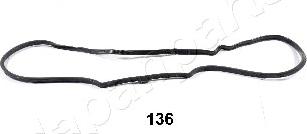 Japanparts GP-136 - Прокладка, крышка головки цилиндра www.autospares.lv