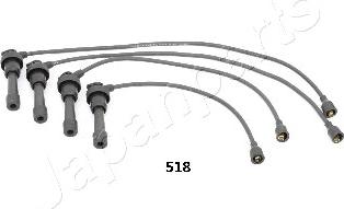 Japanparts IC-518 - Augstsprieguma vadu komplekts www.autospares.lv