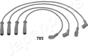 Japanparts IC-705 - Augstsprieguma vadu komplekts www.autospares.lv