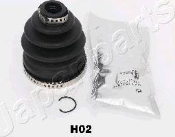 Japanparts KB-H02 - Пыльник, приводной вал www.autospares.lv