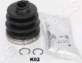 Japanparts KB-K02 - Пыльник, приводной вал www.autospares.lv