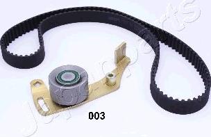 Japanparts KDD-003 - Комплект зубчатого ремня ГРМ www.autospares.lv