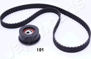 Japanparts KDD-101 - Комплект зубчатого ремня ГРМ www.autospares.lv