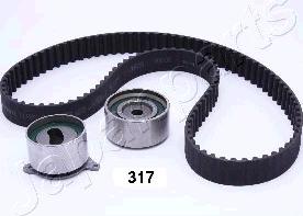 Japanparts KDD-317 - Zobsiksnas komplekts www.autospares.lv