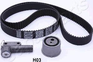 Japanparts KDD-H03 - Zobsiksnas komplekts www.autospares.lv