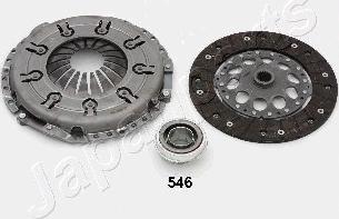 Japanparts KF-546 - Комплект сцепления www.autospares.lv