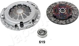 Japanparts KF-619 - Комплект сцепления www.autospares.lv