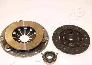 Japanparts KF-617 - Комплект сцепления www.autospares.lv