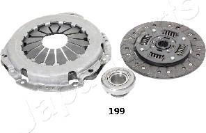 Japanparts KF-199 - Комплект сцепления www.autospares.lv