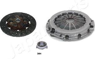 Japanparts KF-384 - Комплект сцепления www.autospares.lv