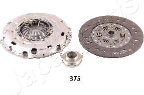 Japanparts KF-375 - Комплект сцепления www.autospares.lv