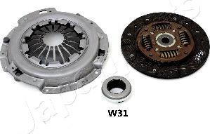 Japanparts KF-W31 - Комплект сцепления www.autospares.lv