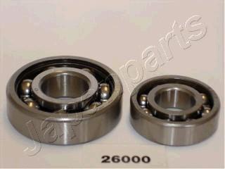 Japanparts KK-26000 - Подшипник ступицы колеса, комплект www.autospares.lv