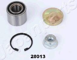 Japanparts KK-20013 - Riteņa rumbas gultņa komplekts www.autospares.lv