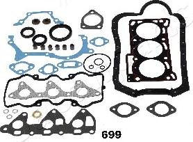 Japanparts KM-699 - Blīvju komplekts, Dzinējs www.autospares.lv