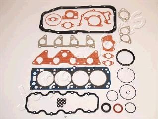 Japanparts KM-006 - Blīvju komplekts, Dzinējs www.autospares.lv