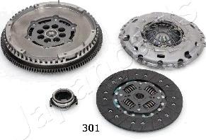 Japanparts KV-301 - Комплект сцепления www.autospares.lv