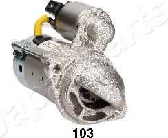 Japanparts MTC103 - Starteris www.autospares.lv