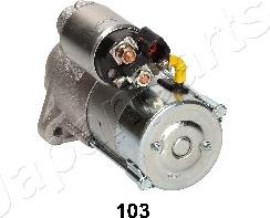 Japanparts MTC103 - Starteris www.autospares.lv