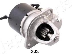 Japanparts MTS203 - Starteris www.autospares.lv