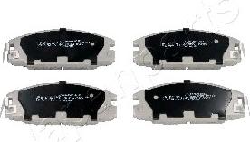 Japanparts PA-904AF - Brake Pad Set, disc brake www.autospares.lv