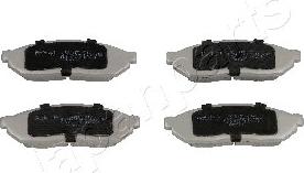 Japanparts PA-404AF - Brake Pad Set, disc brake www.autospares.lv