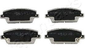 Japanparts PA-403AF - Brake Pad Set, disc brake www.autospares.lv