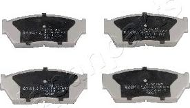 Japanparts PA-413AF - Brake Pad Set, disc brake www.autospares.lv