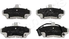 Japanparts PA-428AF - Brake Pad Set, disc brake www.autospares.lv