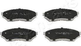 Japanparts PA-505AF - Brake Pad Set, disc brake www.autospares.lv