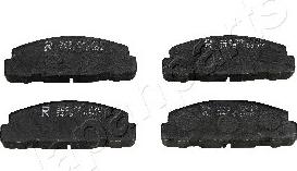 Japanparts PA-604AF - Bremžu uzliku kompl., Disku bremzes www.autospares.lv