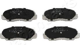 Japanparts PA-601AF - Brake Pad Set, disc brake www.autospares.lv