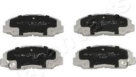 Japanparts PA-607AF - Brake Pad Set, disc brake www.autospares.lv