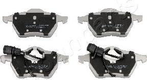 Japanparts PA-0900AF - Brake Pad Set, disc brake www.autospares.lv