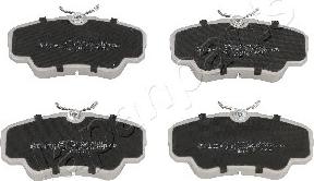 Japanparts PA-0409AF - Brake Pad Set, disc brake www.autospares.lv