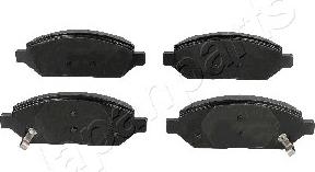 Japanparts PA-0407AF - Brake Pad Set, disc brake www.autospares.lv