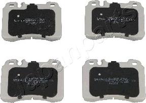 Japanparts PA-0505AF - Bremžu uzliku kompl., Disku bremzes www.autospares.lv