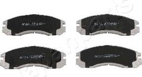 Japanparts PA-0623AF - Brake Pad Set, disc brake www.autospares.lv