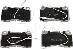 Japanparts PA-0622AF - Brake Pad Set, disc brake www.autospares.lv