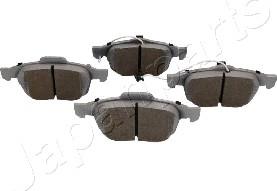 Japanparts PA-0045AF - Brake Pad Set, disc brake www.autospares.lv